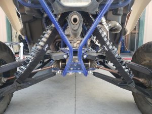 Yamaha YXZ1000R SS Limit Straps - Rear - PRP Seats - Quad Layer - Black - `17-`21